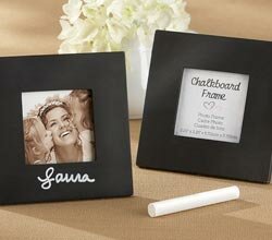 "Chalkboard" Square Black Frame 