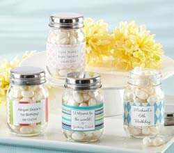 Personalised Glass Mason Jar (Set of 12) 